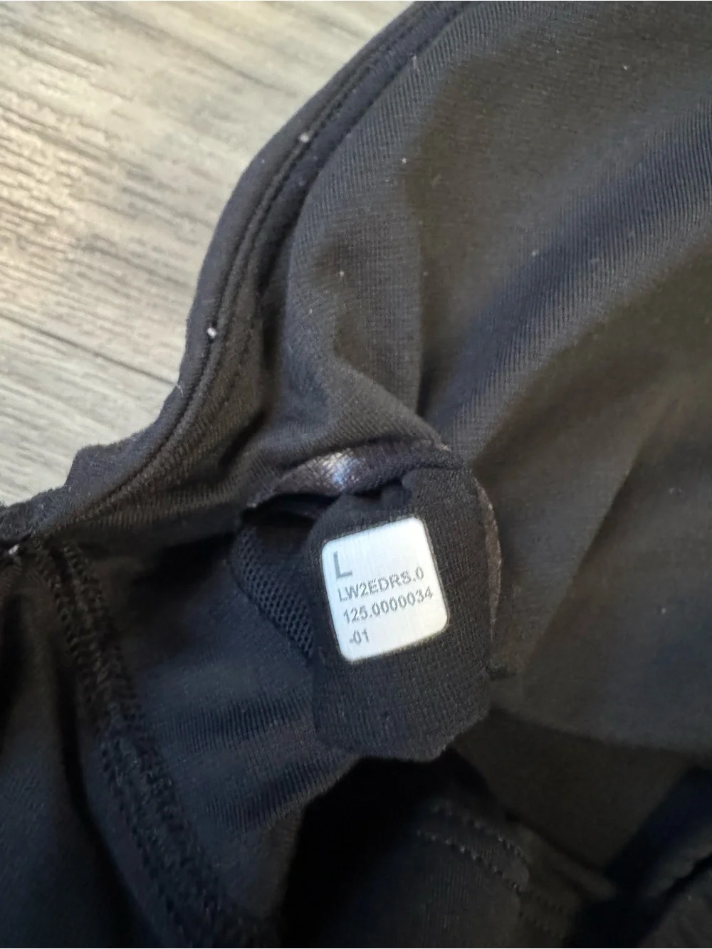 Lululemon Energy Longline Bra in Black Size Large